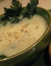 rdziemnomorska zupa czosnkowa